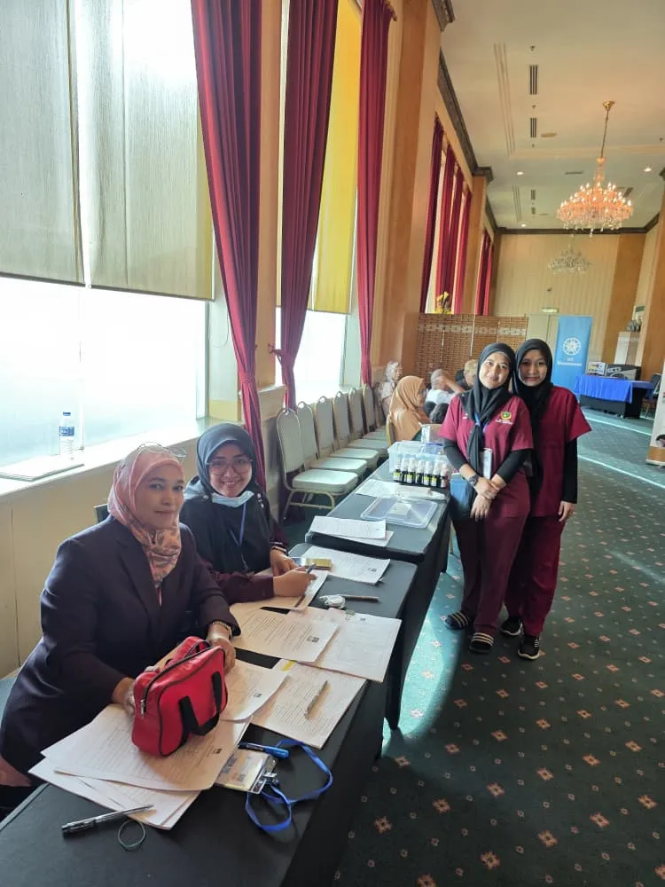Peserta PCC2-1 / CCC7 di dewan kuliah, The Katerina Hotel, Batu Pahat