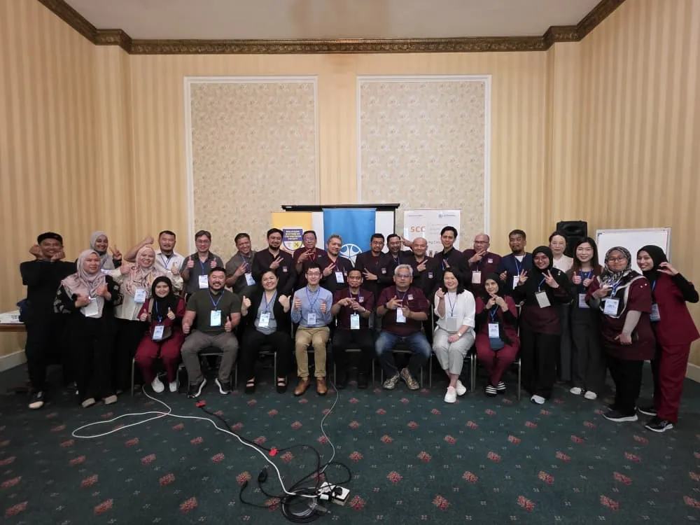 Gambar kumpulan peserta dan fasilitator PCC2-1 / CCC7, The Katerina Hotel, Batu Pahat