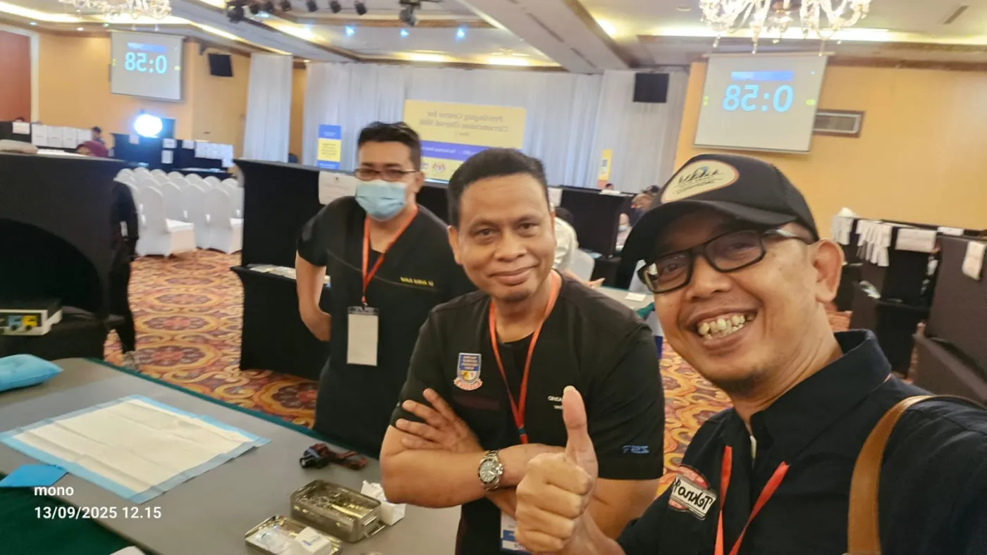 Peserta PCC2-1 / CCC7 bergambar bersama