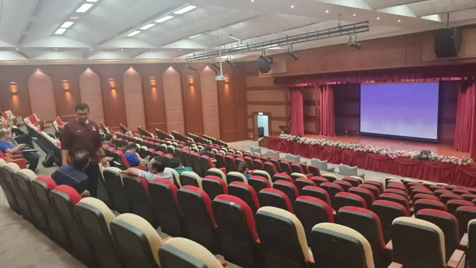Auditorium kursus PCC2-3 di Putrajaya