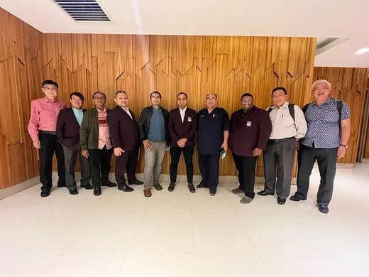 Group photograph of members after the First Annual General Meeting