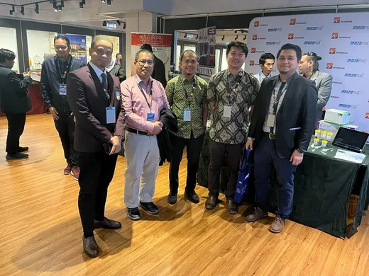 Group photograph of MICC 2023 participants at The Everly Hotel Putrajaya
