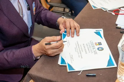 Preparation of MADOCS membership certificates