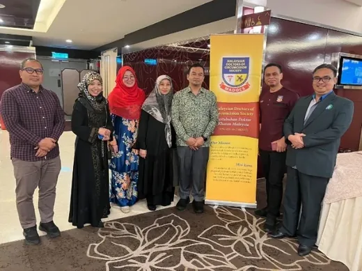 Sunathon 2025 stage with the organisers' banner